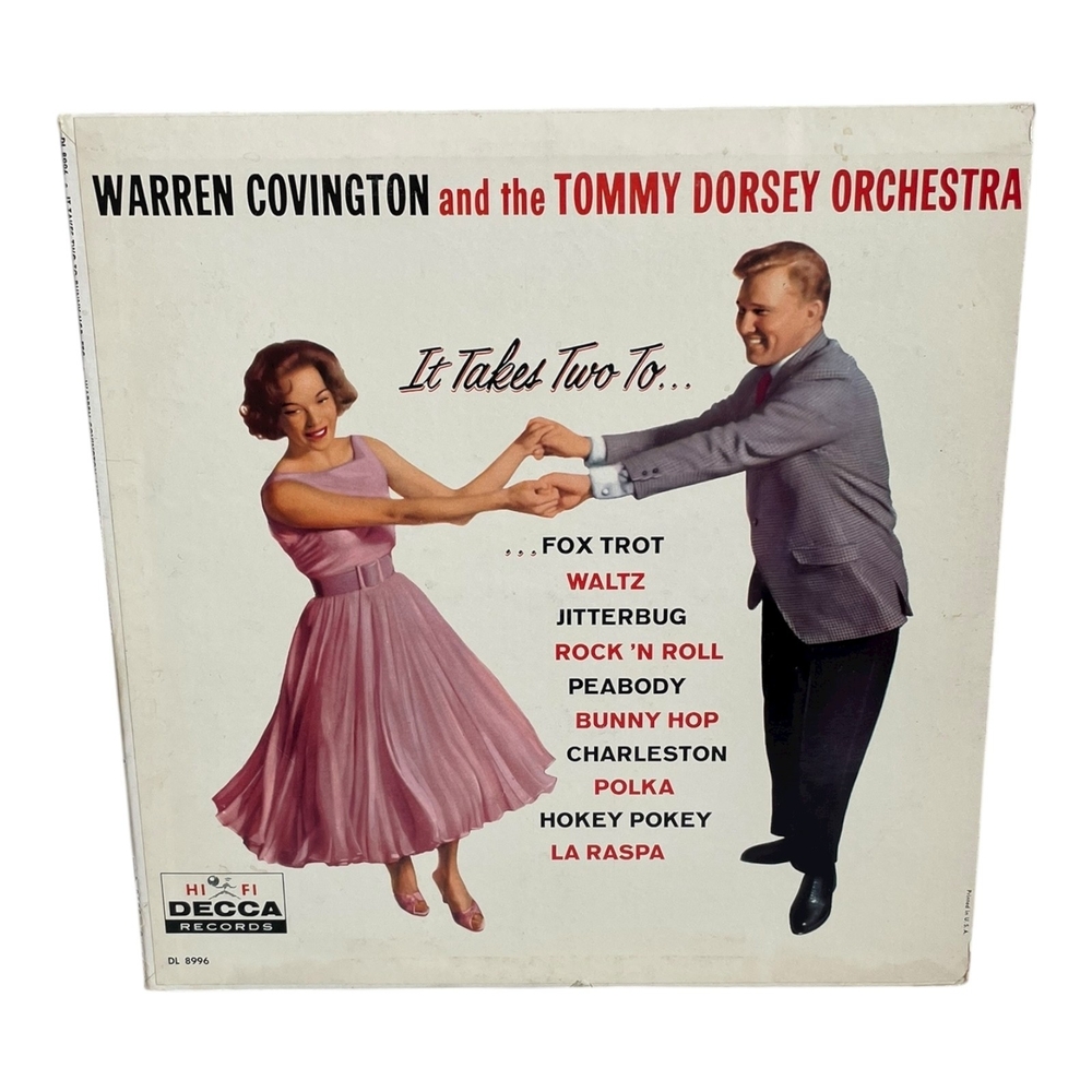 Warren Covington & The Tommy Dorsey Orchestra – It Takes Two To Vinyl LP 1960 VG